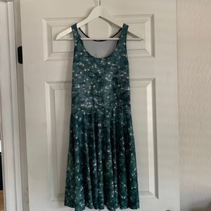 Black Milk Christmas Tree Skater Dress